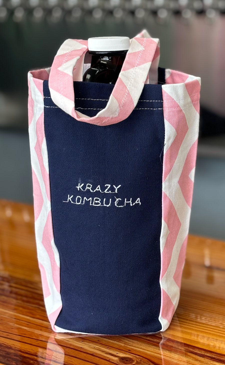 Handmade Krazy Kombucha Totes
